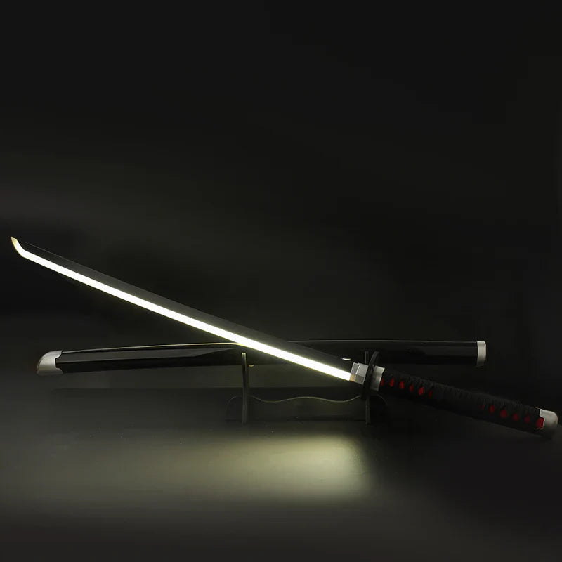 Enma Black 104cm LED Wooden Katana Sword – Fully Assembled