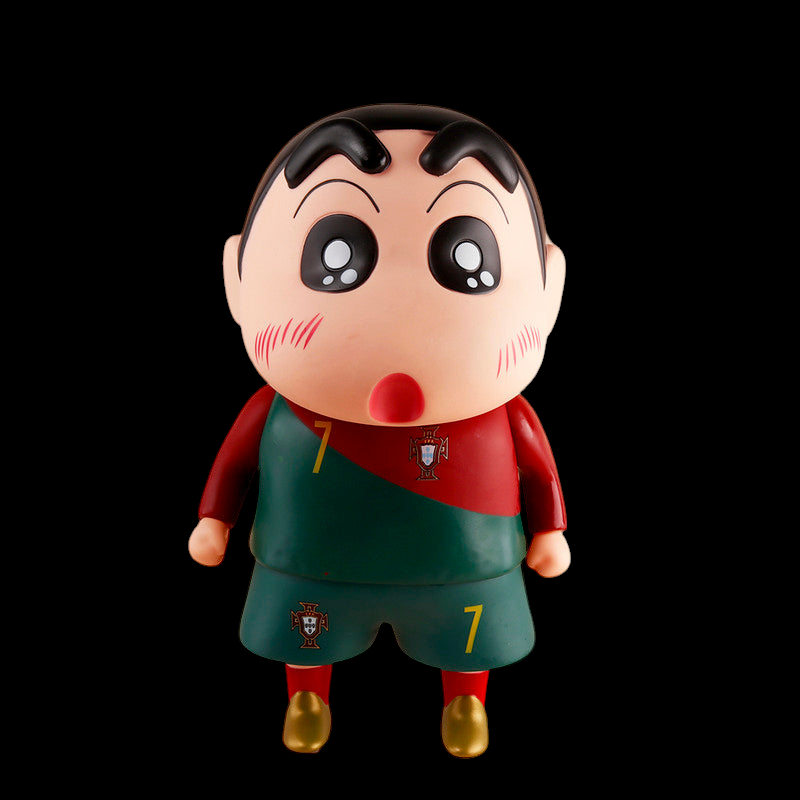 Shin-chan Ronaldo premium football 41cm action figure