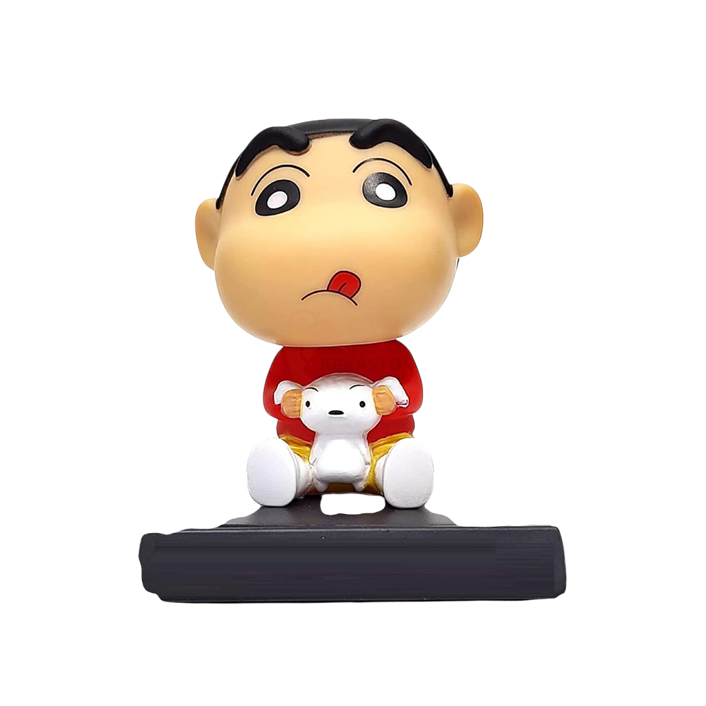 SHIN-CHAN WITH SHEERO BOBBLEHEAD premium bobblehead by Kidkat