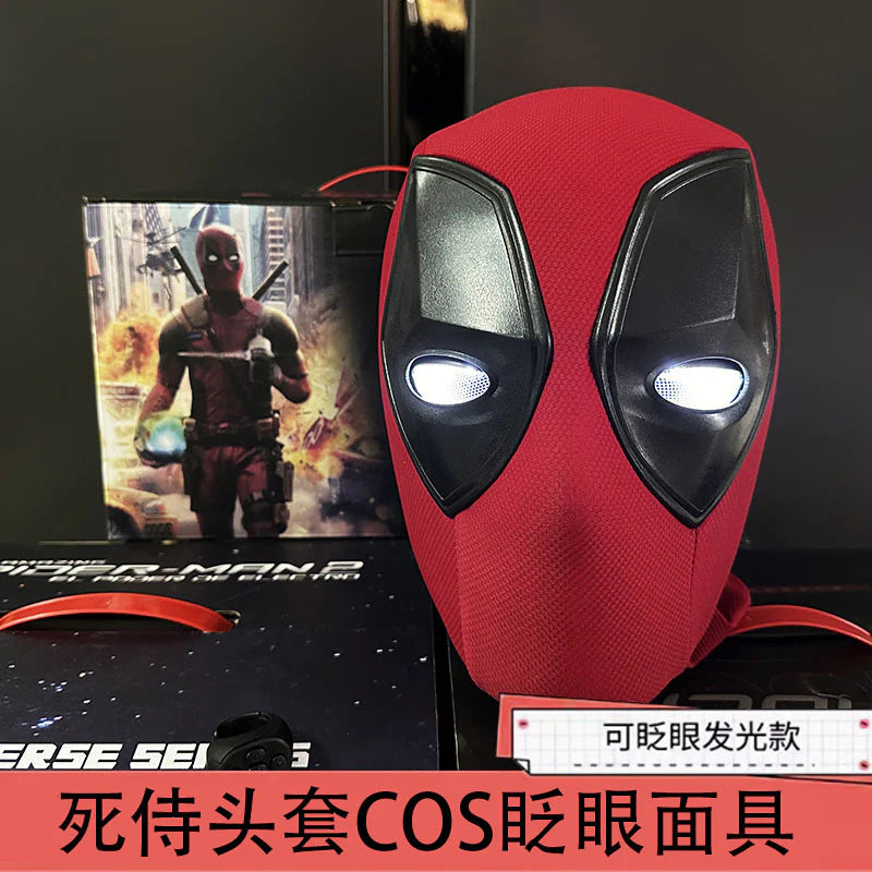 Blink Control Deadpool Mask With finger ring eye light (colorbox) premium action figure - KidKat collectible