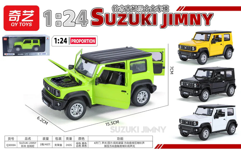 1:24 scale Suzuki Jimny diecast metal model car collectible – KidKat