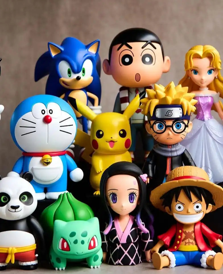 Cute anime character keychains from Naruto, One Piece, Dragon Ball Z and more – KidKat India