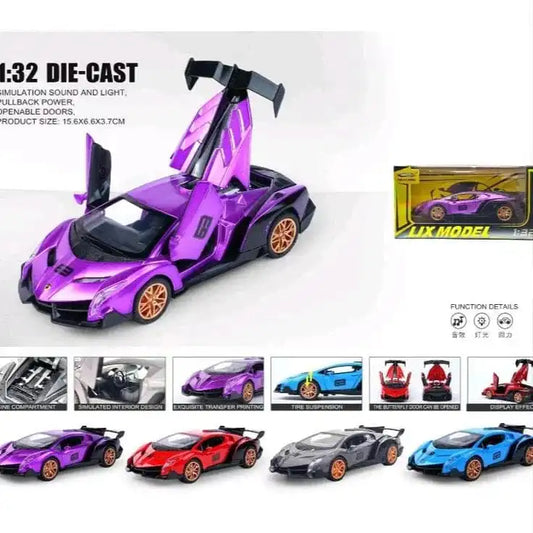 1:32 Lamborghini Veneno die cast metal model car collectible KidKat free shipping