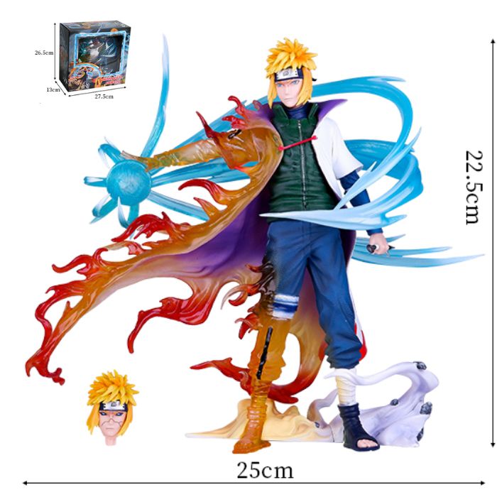 Large Naruto Double Face Figure (22.5 cm) by KidKat – premium action figures collectible.