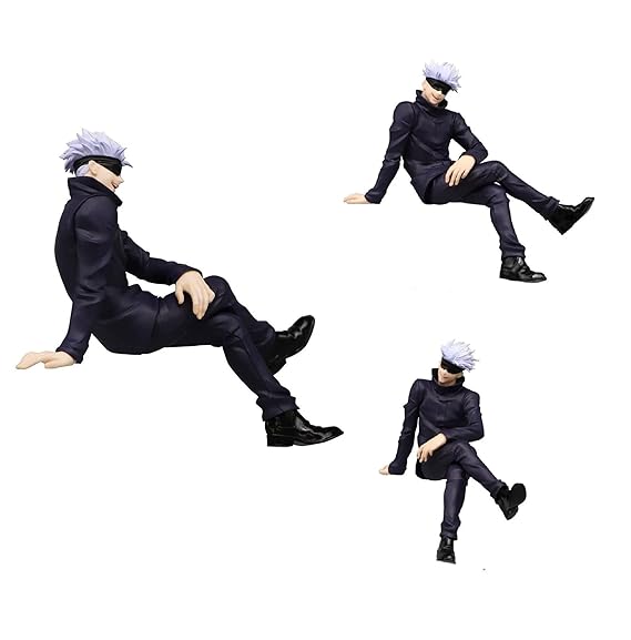 Gojo Sitting in Style Figure | Jujutsu Kaisen – KidKat