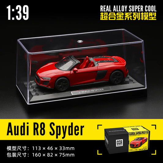 CCA 1:39 Audi R8 V10 die cast licensed imported model car sealed box KidKat free shipping