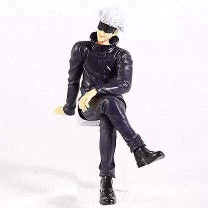 Gojo sitting in style Jujutsu Kaisen collectible figure – KidKat