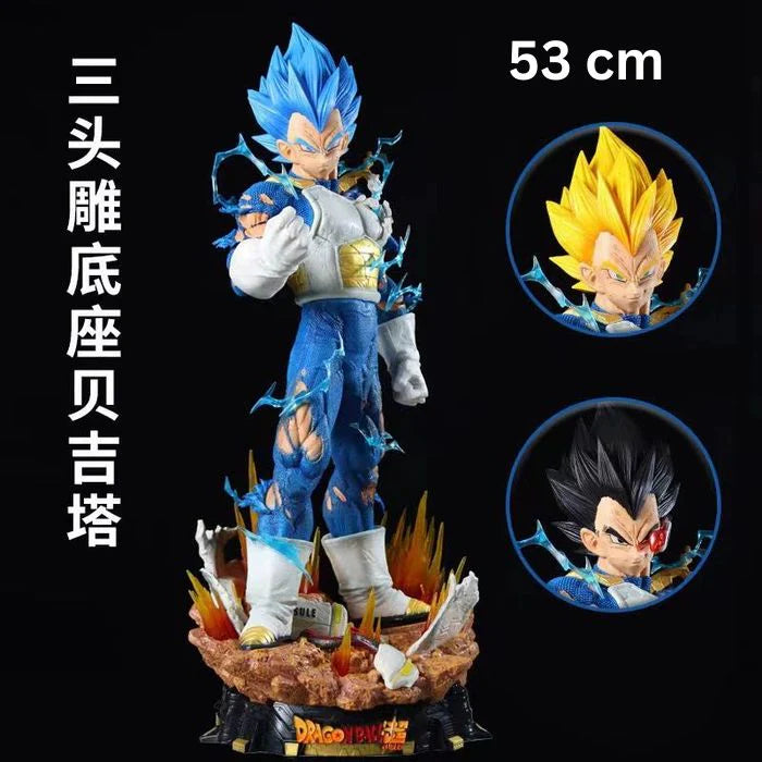 Goku and Vegeta 3-face 53 cm Dragon Ball Z figure with light – KidKat