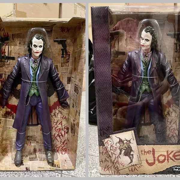 The Dark Knight Joker 30 Cm Big Standing Heath Ledger Joker figure DC Universe collectible KidKat