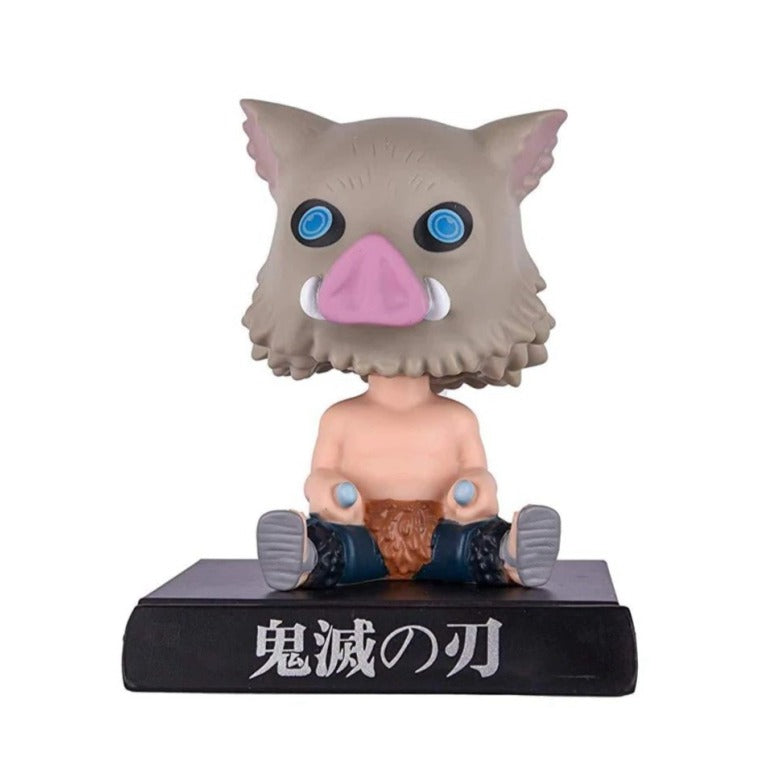 Inosuke Demon Slayer anime bobblehead collectible car toy – KidKat