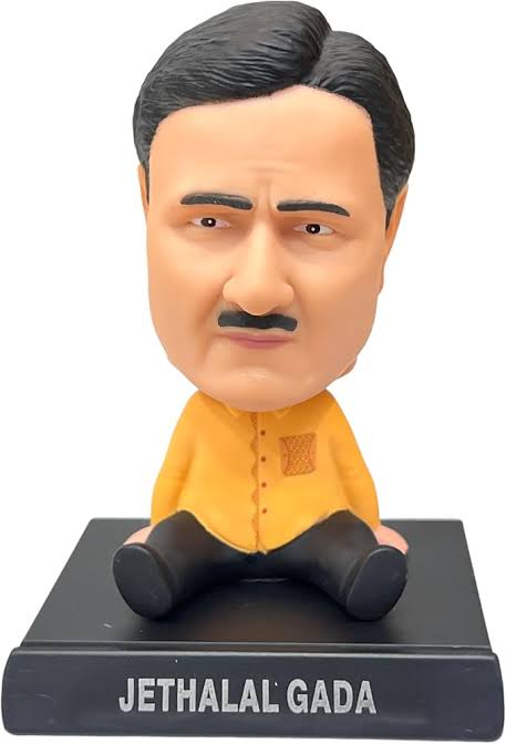 Jethalal funny Indian TV character bobblehead car toy – KidKat