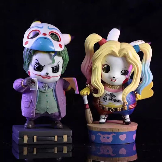 Joker and Harley 2 pc DC Comics collectible figure set – KidKat