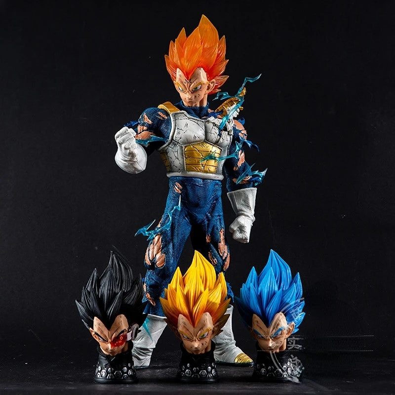 Latest Jumbo 4 Head Vegeta Dragon Ball Z by KidKat – premium action figures collectible.