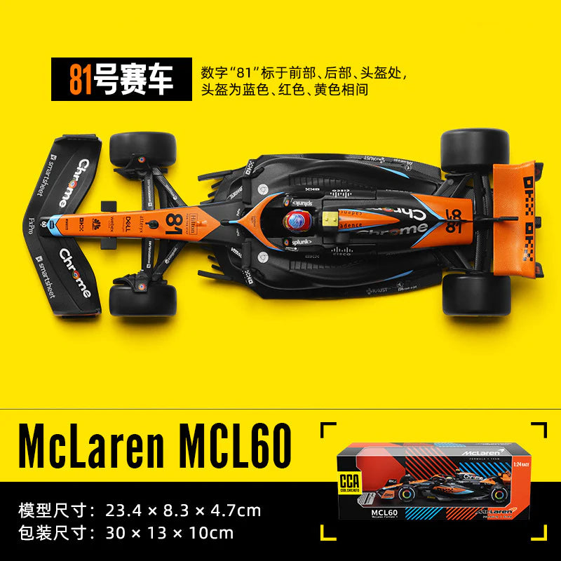 1:24 McLaren F1 MCL60 #81 diecast collectible racing car – KidKat