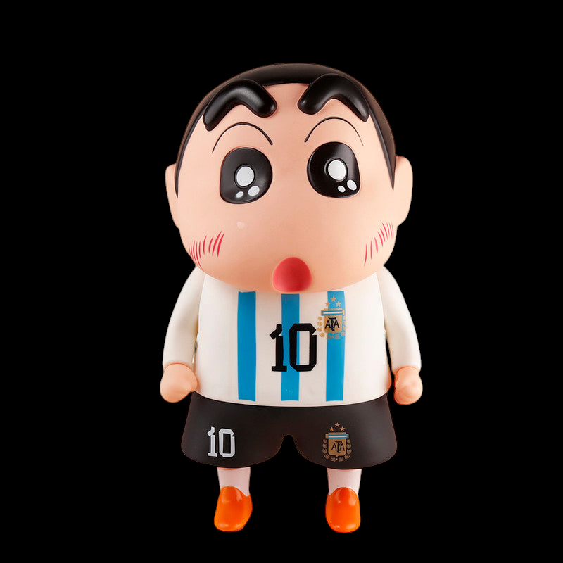 Shin-chan messi 41cm premium football action figure
