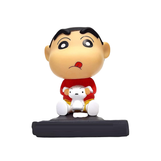 SHIN-CHAN WITH SHEERO BOBBLEHEAD premium bobblehead by Kidkat