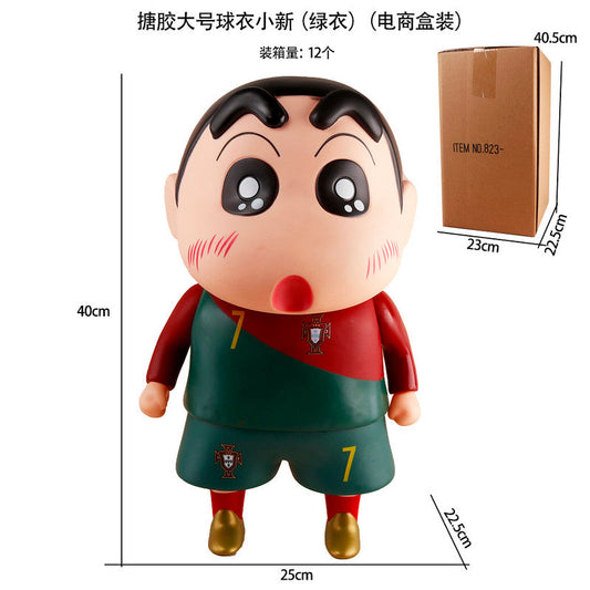 Shin-Chan Ronaldo action figure 41cm premium football collectible