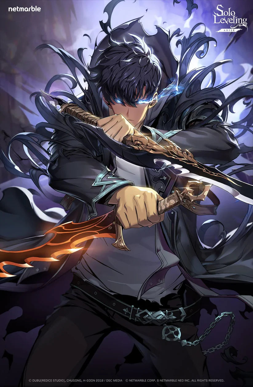 “Solo Leveling Red 60 cm Weapon – Premium Anime Sword Collectible