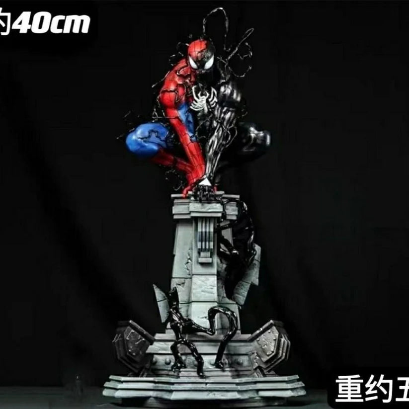 Spiderman on Pillar 40 cm premium action figure KidKat