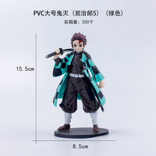 Tanjiro Kamado standing action figure Demon Slayer collectible – KidKat